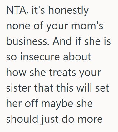 Comment 4 61 Couple Decided To Give Their Disabled Sister A Financial Gift To Help Her Out, But When Mom Found Out About It She Went Ballistic