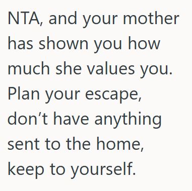 Comment 4 71 Her Stepfather Is Constantly Annoying Her In A Variety Of Ways, So She Called Him Out On It And Now Her Mom Is Calling Her Rude