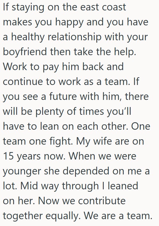 Comment 4 73 Student Needed $500 For University Housing, But When Her Boyfriend Offered To Cover It, She Refused