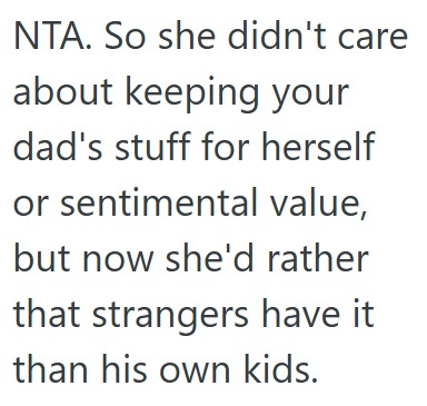 Comment 5 40 Kids Store Their Late Fathers Belongings At Their Grandparents House, But When Their Mom Remarries, She Wants The Belongings Back