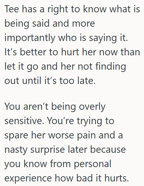 Comment 5 55 One Guy Is Talking Bad About Another Girl In Their Friend Group, And Another Guy Is Thinking Of Cluing Her In About The Gossip