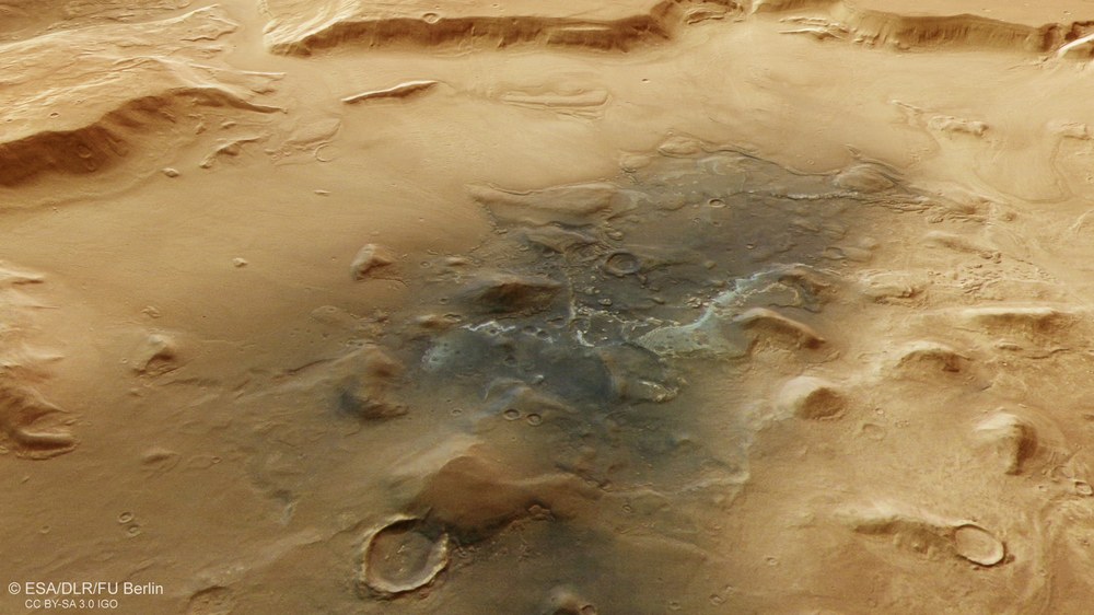 The Deuteronilus Cavus depression