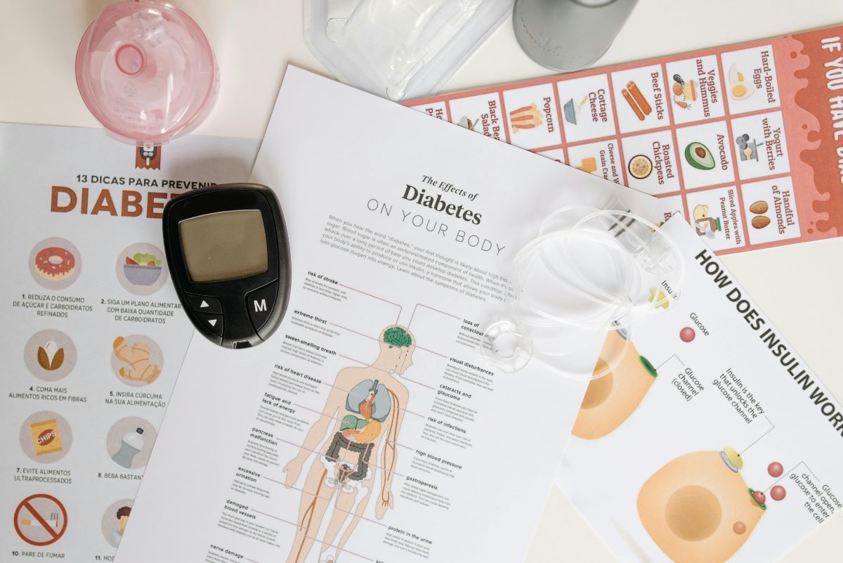 Information sheets about diabetes