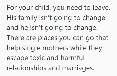 Divorce 2 Her Husband Let His Family Tear Her Down For Over A Year, So Now She’s Deciding If She Wants To Stay Or File For Divorce