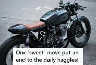 Visitor Kept Blocking The Only Open Driveway With His Motorcycle, So This Family Member Served A Sticky Reminder He’d Never Forget