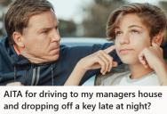 Teen Tried To Follow Manager’s Orders And Return A Key After Work, But His Dad Was Furious About Where He Went And Took Away The Car