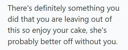 Eating Cake 2 She Blindsided Him With Divorce And Destroyed His Life Plans, So He’s Eating Their Wedding Cake Alone Before Leaving Town Forever
