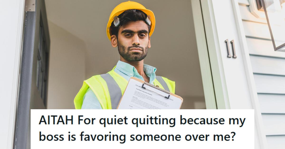 Construction Worker doing as little as possible because he's mad