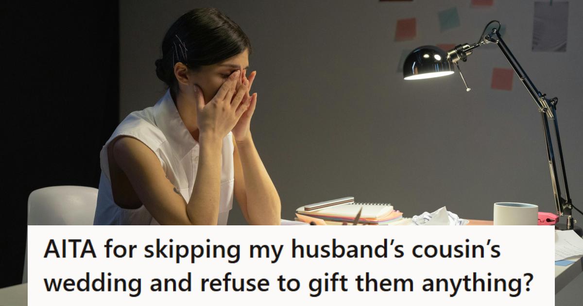 Woman crying because her husband doesn't care about her feelings