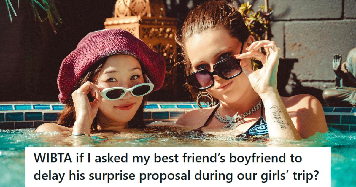 Best friends enjoying the sun on their girls trip