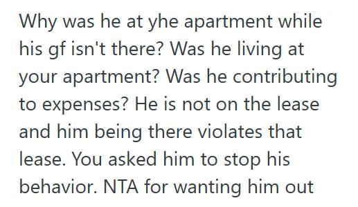 Haunting 2 Roommate’s Boyfriend Tried To “Cleanse” Their Apartment Of Ghosts, So This Student Locked Him Out