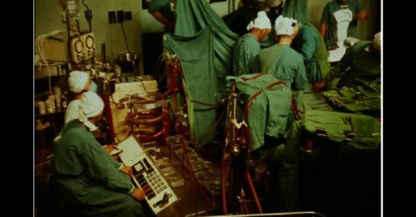 First human-to-human heart transplant
