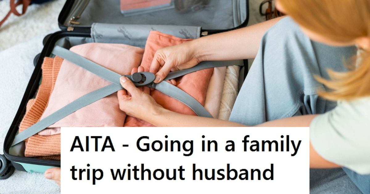 Woman packing suitcase