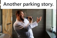 His Neighbor Parked A Truck In His Driveway And Left, So He Parked Right Behind It And Took His Time In The Shower While His Neighbor Knocked On His Front Door