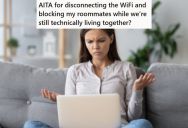 Their Roommates Didn’t Pay The Bills For Months, So This Couple Cut Off Their Access To The Internet