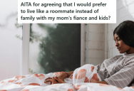 Her Mom Wanted Her To Live With Her Stepdad And His Kids, So She Accepted The Offer Only As A Roommate And Not As A Family Member