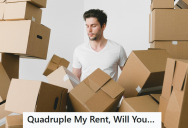 His Greedy New Landlord Increased The Rent Four Times, So He Decided To Move Out But Not Before He Sabotaged The Whole Property