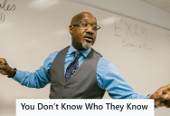 Her Insensitive Professor Kept Joking About Mental Health Problems, So After He Reported Her, She Decided To Report Him Too