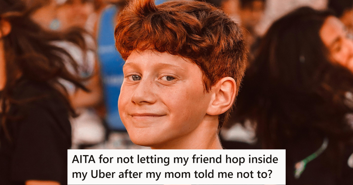 His Mom Asked Him To Go Straight Home After A Concert, But When He Did Just That, His Friend Got Offended Boy smiling and looking at the camera