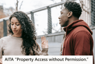 His Ex Asked Him To Do Her A Favor By Taking Their Son To A Doctor’s Appointment, But She Got Mad That He Accessed Her Property When He Came To Pick Up Their Son