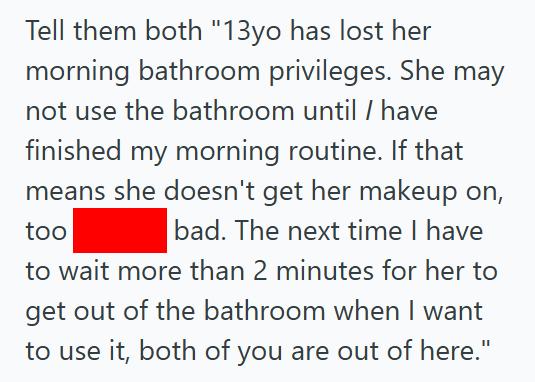 Long Bath 2 Houseguest’s Teen Hogged The Only Bathroom Every Morning, So The Host Took A Long Bath And Left Her Squirming Before School