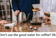 Grandfather Told Her Not To Waste The “Good” Water On Coffee, So She Switched To Tap And Ended Up Ruining The Preacher’s Shirt Before A Funeral