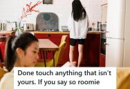 Roommate Said Not To Touch Anything That Wasn’t Hers, So When She Ran Out Of Supplies, This Roommate Refused To Share