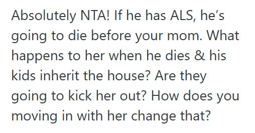 Nope 1 Her Stepfather Wanted Her To Move In With Her Mom And Pay For Everything, But When She Offered Fair Market Value For The House, He Stopped Talking To Her