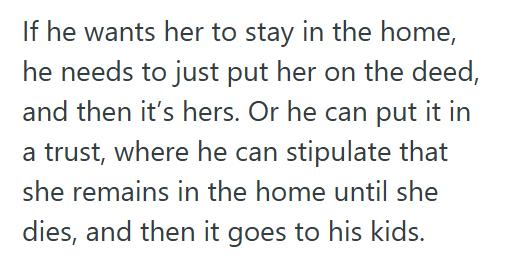 Nope 2 Her Stepfather Wanted Her To Move In With Her Mom And Pay For Everything, But When She Offered Fair Market Value For The House, He Stopped Talking To Her