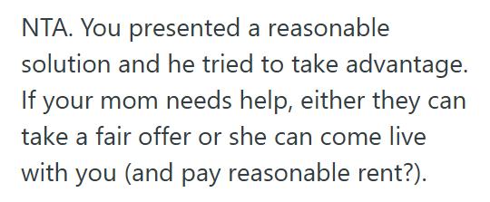 Nope 3 Her Stepfather Wanted Her To Move In With Her Mom And Pay For Everything, But When She Offered Fair Market Value For The House, He Stopped Talking To Her