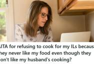 In-Laws Insulted Woman’s Cooking And Suggested She Stop, But When Her Husband Took Over, They Demanded She Return To The Kitchen