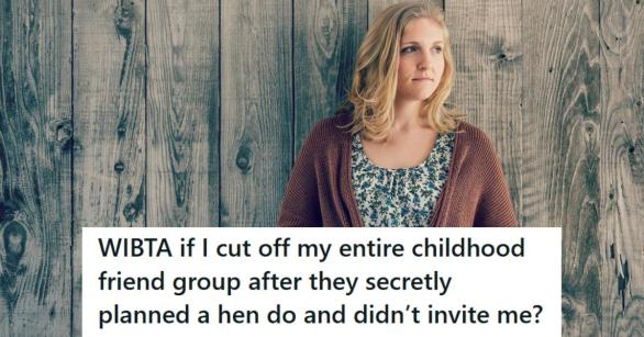 33 year old woman thinking about dropping her friend group