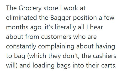Not Joking Customer Demanded This Employee Finish Bagging His Groceries, But She Walked Away And Told Him To Do It Himself