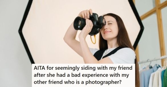 Photographer taking a picture