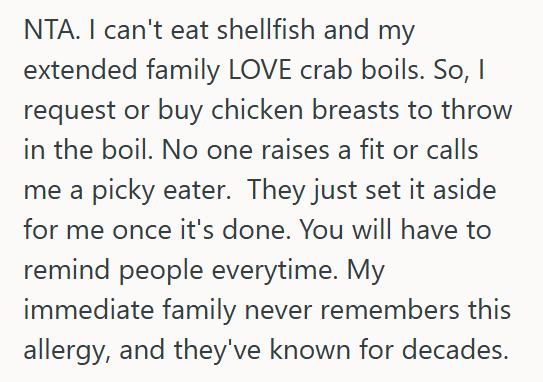 Picky 3 Her In Laws Ate The Only Food She Could Have At The BBQ, So She Ordered Takeout And Got Called A Spoiled Princess