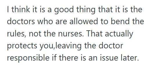 Privacy 3 Nurse Followed Hospital Protocol To The Letter And Blocked A Patient Visit, But Then A Furious Doctor Forced HR To Change The Rules