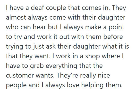 Quiet 3 Cashier Was Confused When The Customers Didnt Respond To A Friendly Greeting, But It Turns Out They Were Deaf