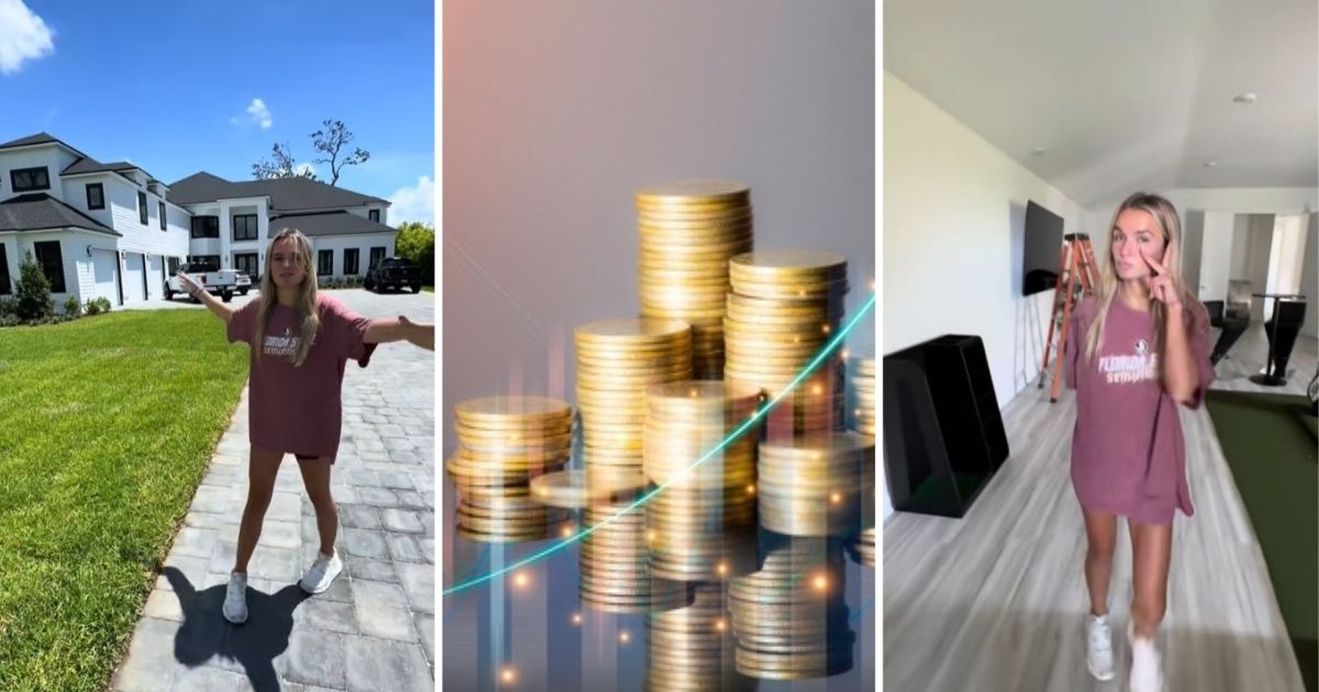 Huge house tour with money