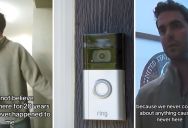 Some People Are Very Dramatic And Think Everything Is A Big Deal, And This Ring Camera Footage Is A Perfect Example