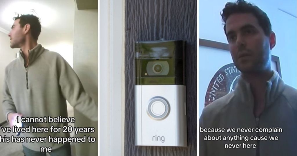Apartment owner with ring doorbell
