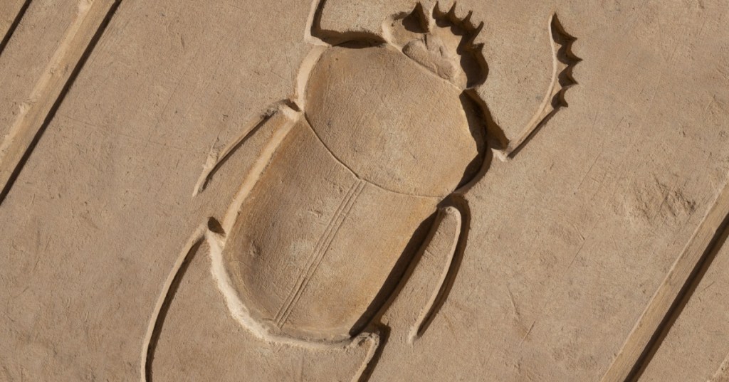 Egyptian Scarab Carving