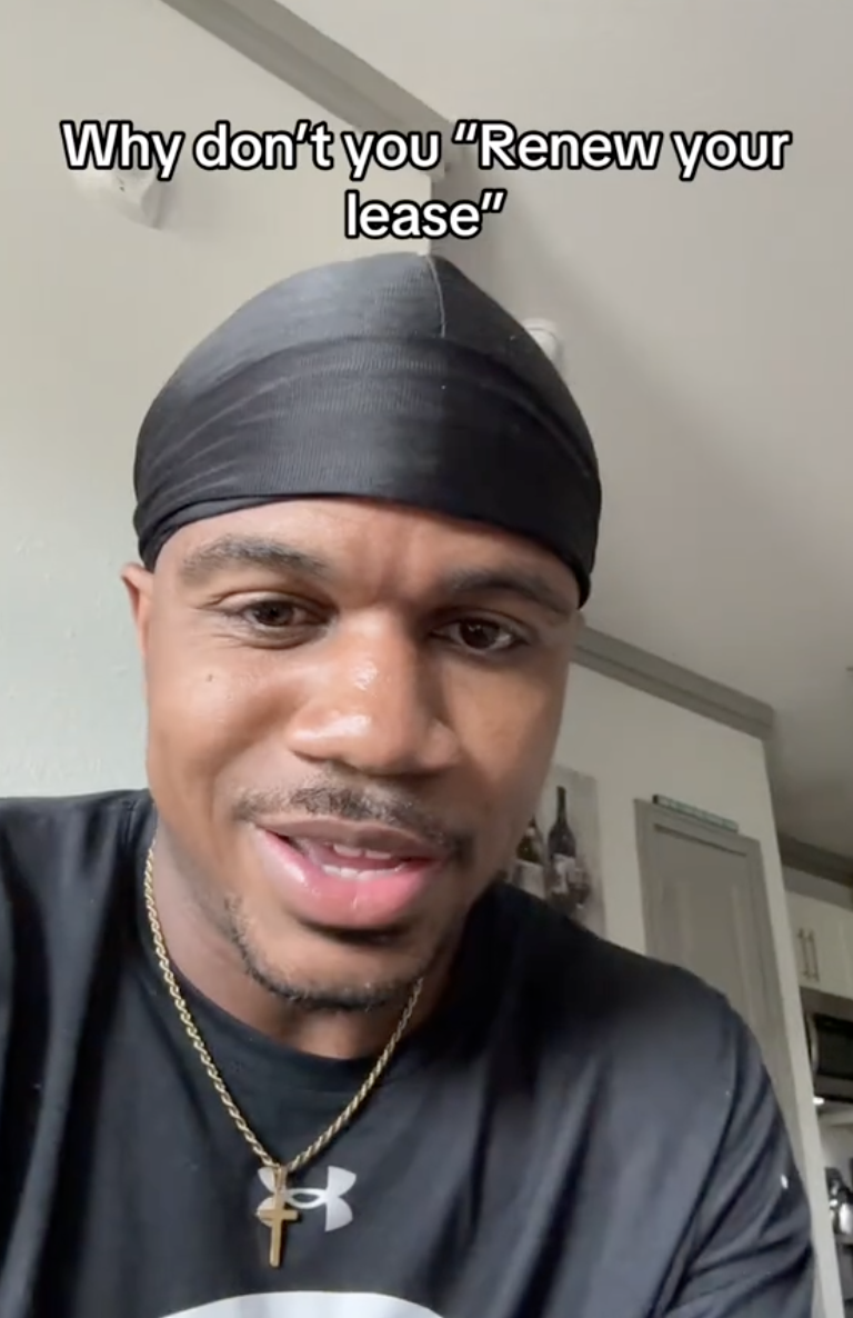 man talking to a camera