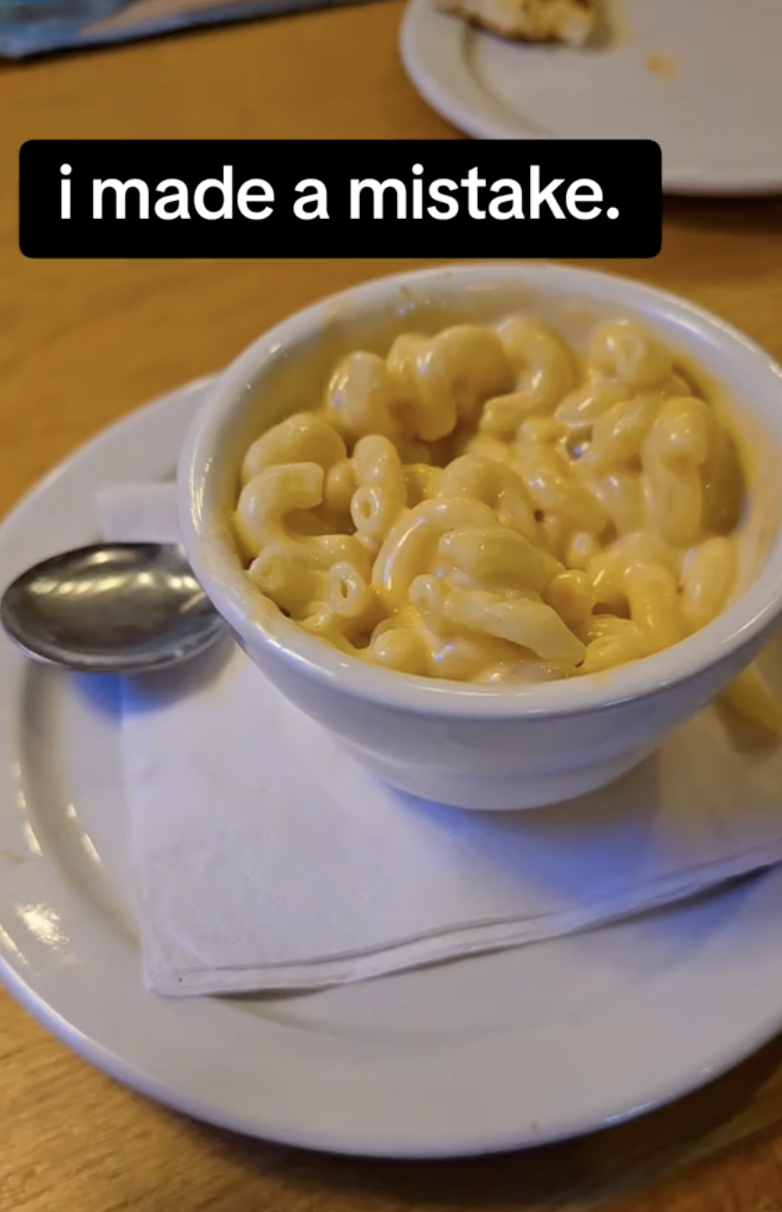 mac and cheese in a bowl