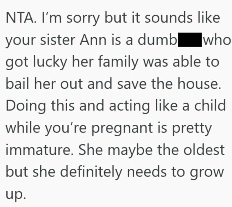 Screenshot 2025 07 03 at 1.45.35 PM Her Sister Messed Up Bad, But Now Shes Blaming Everyone Else And Straining Relationships