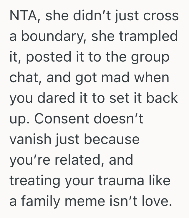 Screenshot 2025 07 03 at 11.19.05 PM Her Aunt Shared A Disturbing Photo Of Her Injury, But When She Called Her Out On It, She Acted Like The Victim