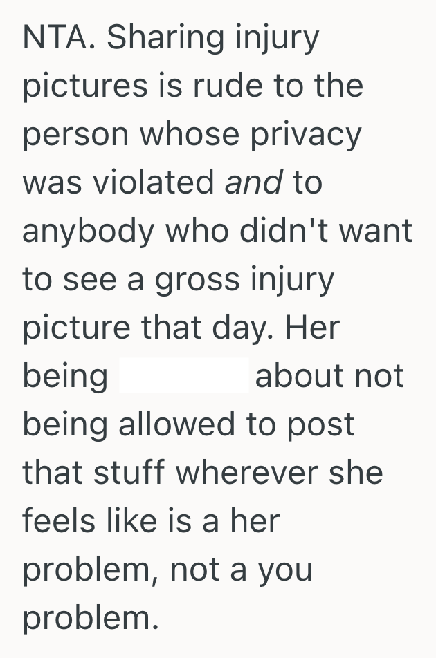 Screenshot 2025 07 03 at 11.19.45 PM Her Aunt Shared A Disturbing Photo Of Her Injury, But When She Called Her Out On It, She Acted Like The Victim