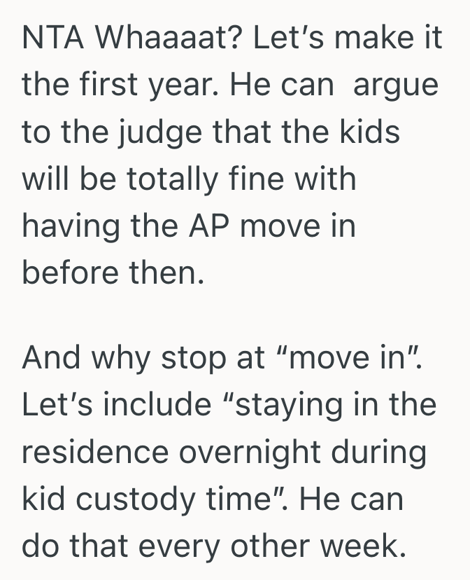 Screenshot 2025 07 03 at 3.28.43 PM Her Ex Was Eager To Move In With His New Girlfriend After Their Separation, But She Put Her Foot Down To Prioritize Their Kids Well Being