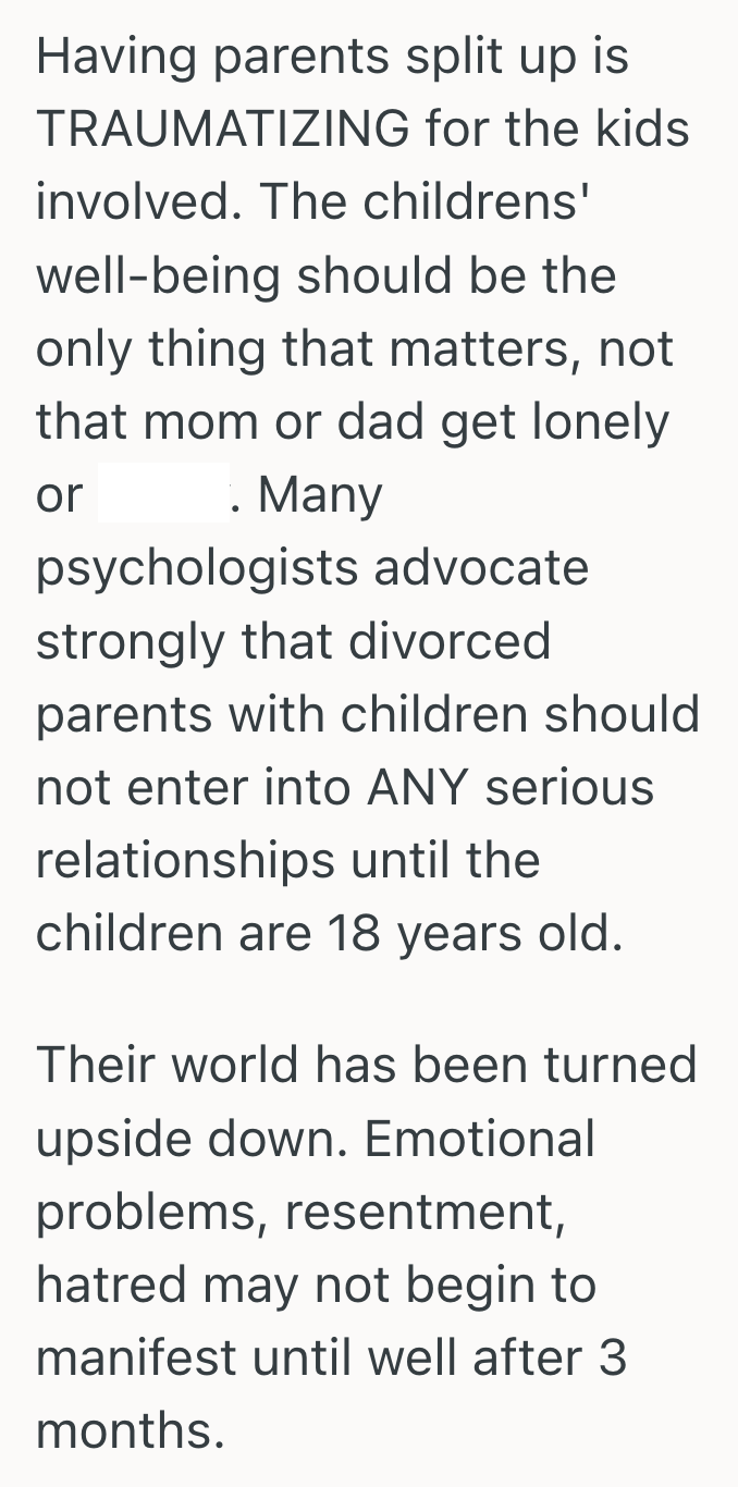 Screenshot 2025 07 03 at 3.29.47 PM Her Ex Was Eager To Move In With His New Girlfriend After Their Separation, But She Put Her Foot Down To Prioritize Their Kids Well Being