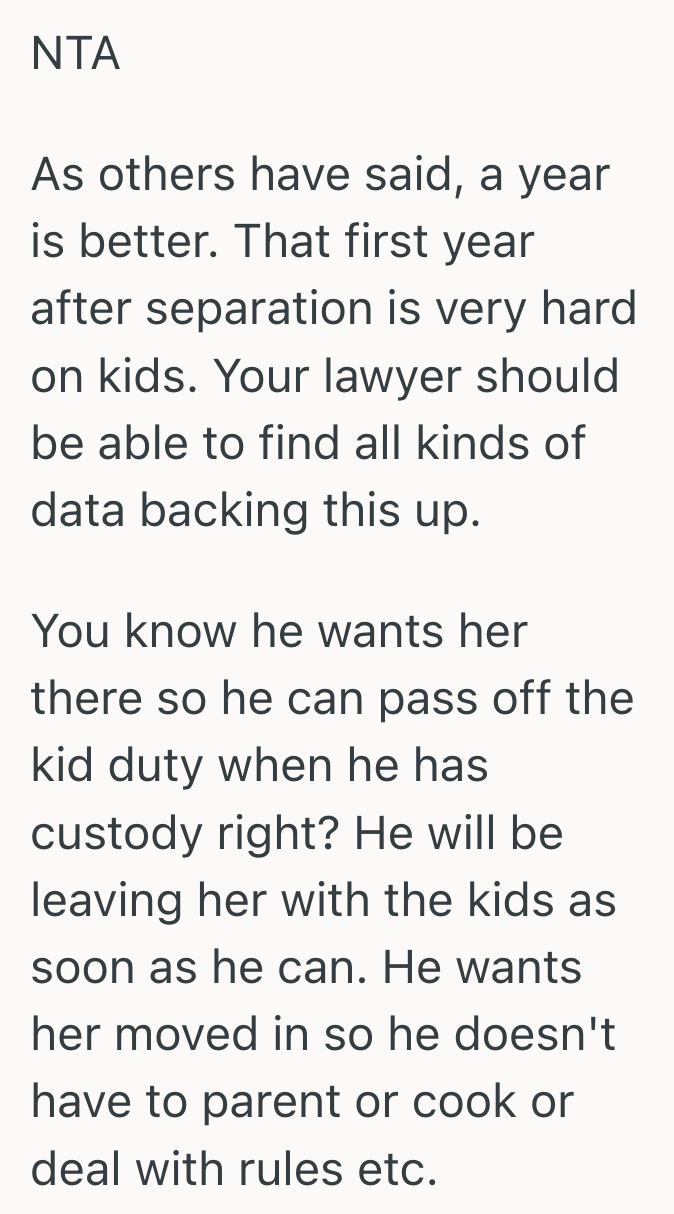 Screenshot 2025 07 03 at 3.30.58 PM Her Ex Was Eager To Move In With His New Girlfriend After Their Separation, But She Put Her Foot Down To Prioritize Their Kids Well Being