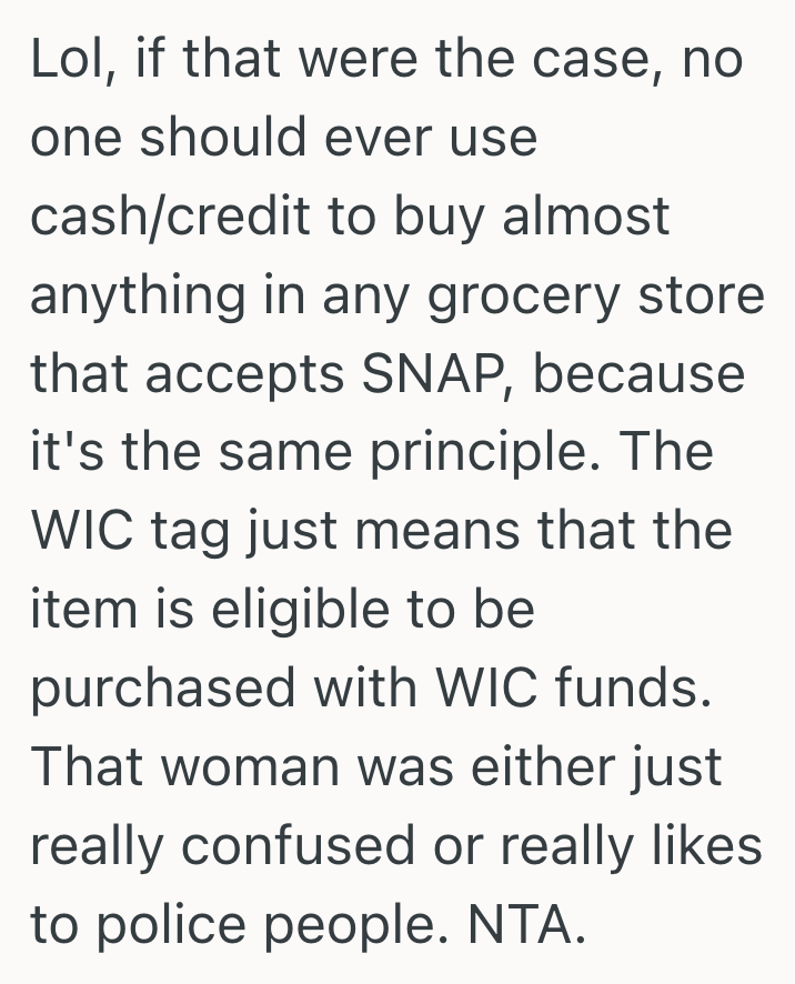 Screenshot 2025 07 03 at 8.59.33 PM Woman Thought She Was Completing A Routine Grocery Trip, But When A Stranger Shamed Her For Buying Groceries Eligible For Food Assistance, It Made Her Question Her Ethics